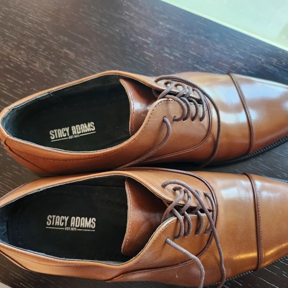 Men\'s size 11.5 Stacy Adams new leather dress shoes main image 4